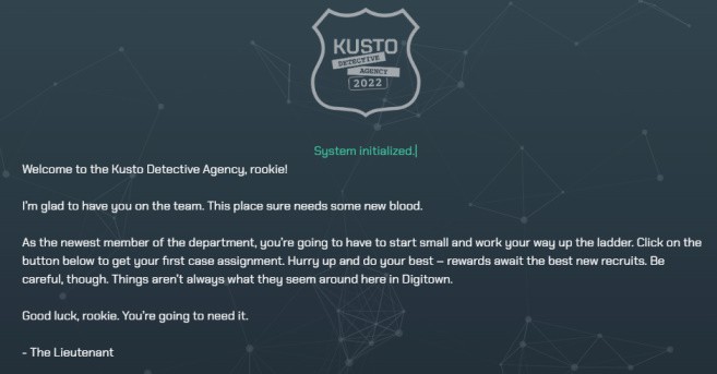 Kusto Detective Agency